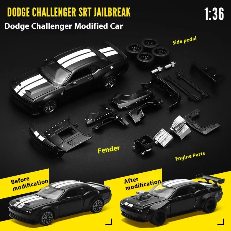 CCA 1:36 Dodge Challenger SRT JAILBREAK