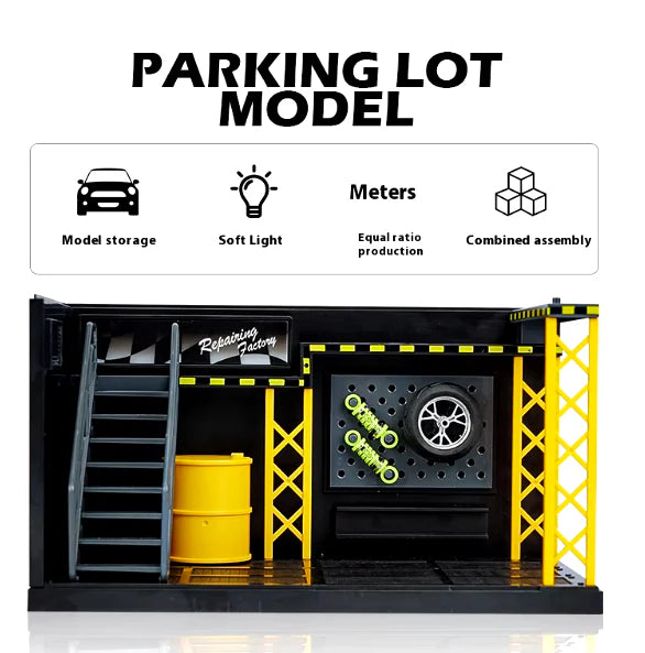 CCA DIY Scale Lighting Parking Lot