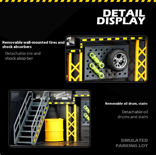 CCA DIY Scale Lighting Parking Lot