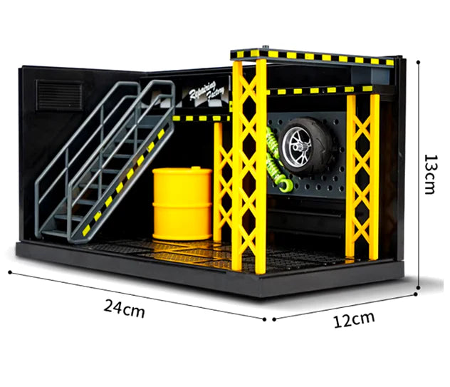 CCA DIY Scale Lighting Parking Lot